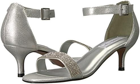 Touch Ups Women's Isadora Heeled Sandal, Silver, 7 M US | Image 6