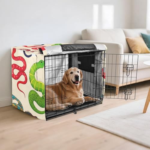 Housse de cage Snakes imperméable avec fenêtres d'aération taille M