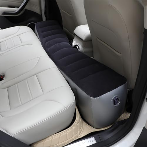 Ferricult Car Air Mattress Back Seat, PVC Inflatable Sleeping Pad for SUV Dogs Kids Adults Travel Bed Cushion Camping Air Couch Sleeping Rest Inflation Bed, Inflatable Car Seat, Mattress Back