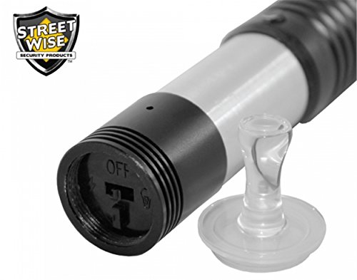 Diamondback Streetwise Stun Gun Looks Like a Vaporizer Electronic Cigarette but it is not. It has a Built in Flashlight 18,000,000 Volt Rechargeable (Black)