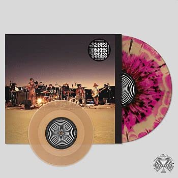 Levitation Sessions - Exclusive Limited Edition Zebulon Desert Sand Neon Pink & Black Splatter Colored Vinyl LP + Clear 7"