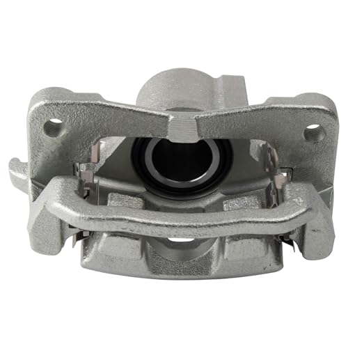 Image of TRQ Rear Left Brake Caliper w /Bracket Drivers Side