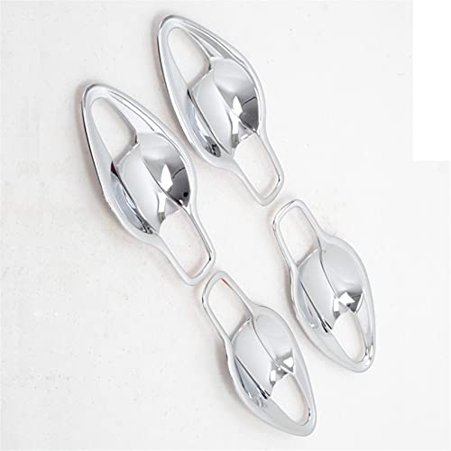 Poignée de porte Nissan Murano 2015-2018 : lot de 8 couvre-bols en ABS chrome