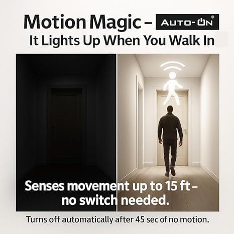 Image of Auto-ON Motion Sensor LED Bulb (20W) (Automatic ON /OFF) (Works both during Day /Night) (Only Motion Sensing)-Surge Protector-(One Year Warranty) - Cool White- Pack of 1