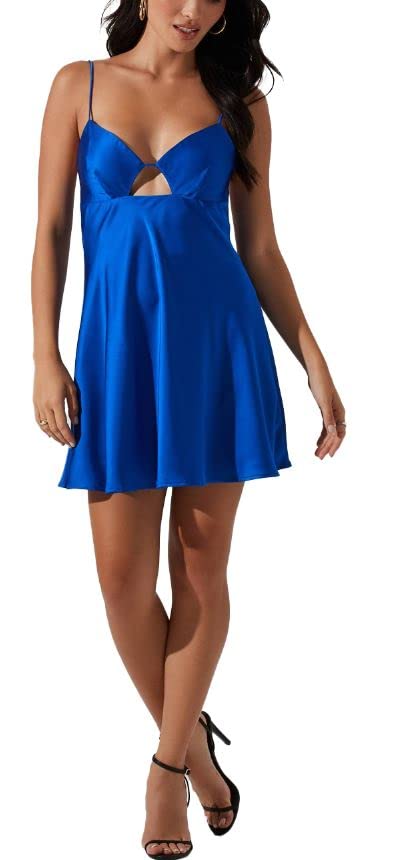 ASTR the label Women's Inara Dress, Electric Blue, XS at Amazon Women's  Clothing store