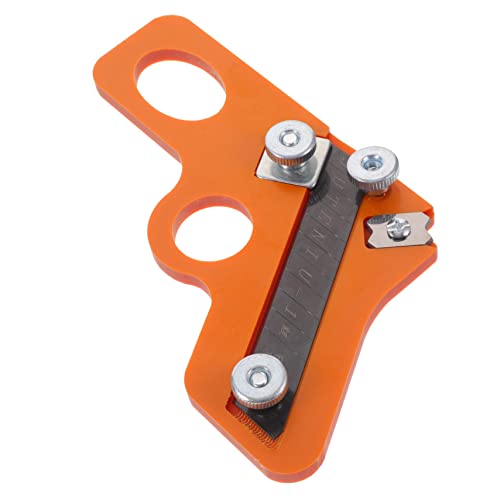 DOITOOL Pialla Mano per Utensile Manuale Pialla Blocco per Lavorazione del Rifinitura Bordi Ad Arco Acciaio Appuntito Efficiente