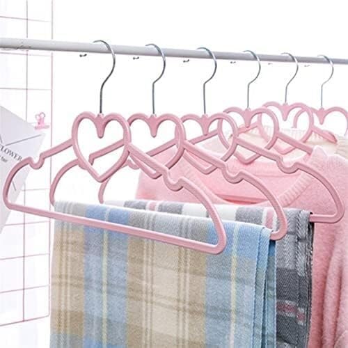 Coat Rack,Clothes Organizer， Clothes Hangers/Coat Hangers 10PCS Clothes Hanger Durable Hanger Pattern Coat Hanger for Adult Children Clothing Hangers (Color : Pink A) (Color : White B)