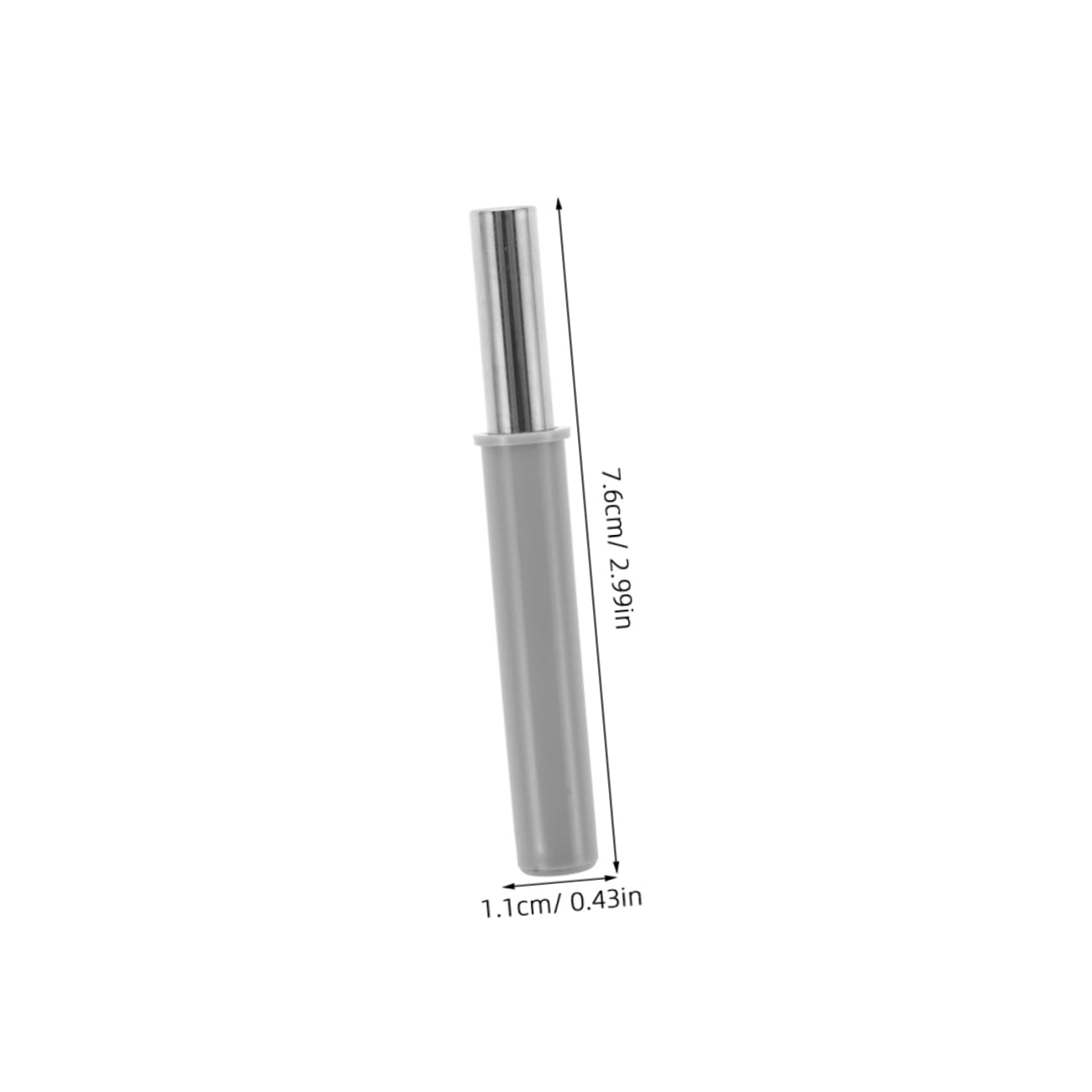 Ciieeo 2pcs Hydraulic Descent Device for Modern Trash Can Stainless Steel Damper for Kitchen Garbage Can