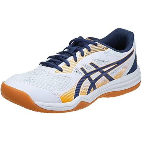 ASICS Herren Volleyballschuhe Upcourt 5 1071A086 White/Deep Ocean 43.5 Cover