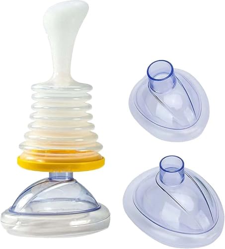 Automatic Choking Rescue Device for Kids and Adults,Rescue Device Home, Anti Choking Device for Kids and Adults, Assist Device heimlich maneuver device, Kit for Adults and Children, Plastic,Choking Device (Pack of 1)