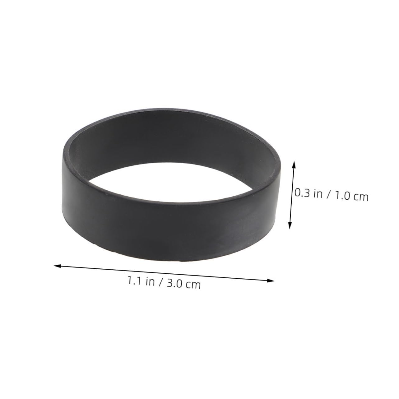 WHAMVOX 10pcs Diving Weight Belt Scuba Rubber Retaining Rings Straps 32mm Inner Diameter Fixing Diving Webbing Belts Harness Keeper Outdoor Underwater Gear Accessories