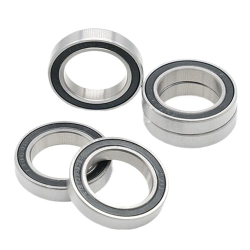 Deep Groove Double Rubber Seal Bearings 6806-2RS Bearing 4Pcs 30x42x7 Mm ABEC-7 Thin Section 6806 2RS Ball Bearings 6806RS Quiet and Stable High Speed