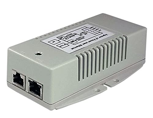 Fuente PoE TP-DC-1248GDx2-HP Tycon Power: Entrada 10-15VDC, Salida dual Gigabit 56V 802.3at, 42W miniatura 1