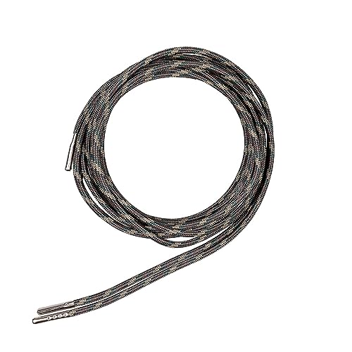 550 Paracord Boot Laces - 72 Inch Length, Camo Pattern, 72"
