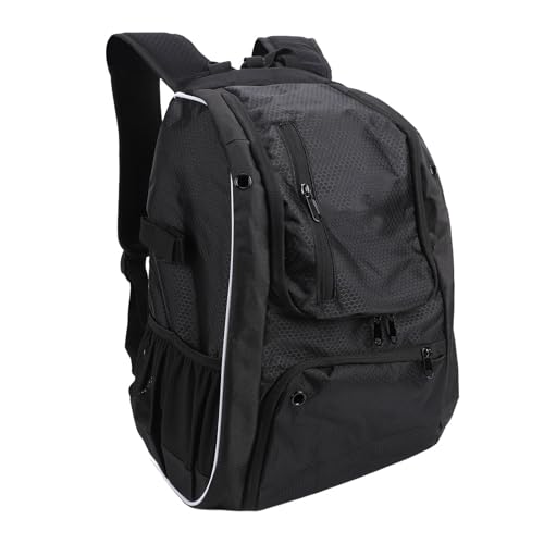 Sac de baseball grande capacité 20-35 L avec rangement chaussures et casque