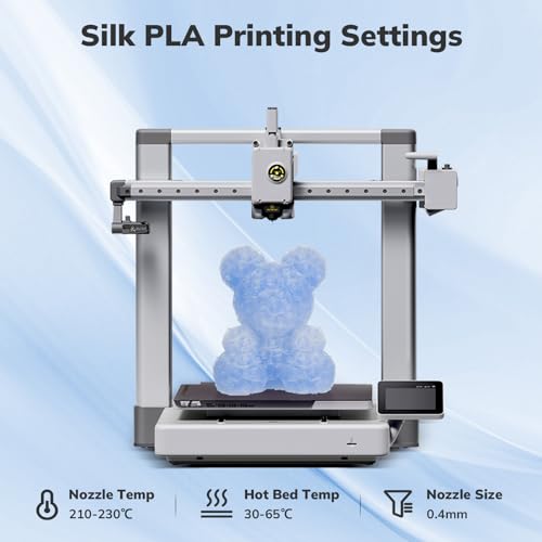 Image of AMOLEN 3D Printer Filament Crystal PLA Translucent 1.75mm, Crystal Blue Clear Printing, Low Warping & No-Bubbles, Dimensional Accuracy + /- 0.02 mm, Fits Most FDM 3D Printers, 1kg Spool(2.2lbs)