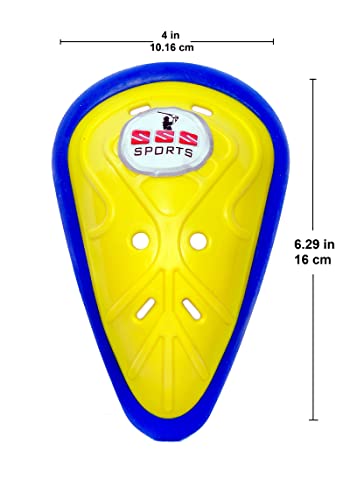 Image of SSS Octopus Abdominal Guard with Extra Soft Rubber Edges (Mens, Yellow)