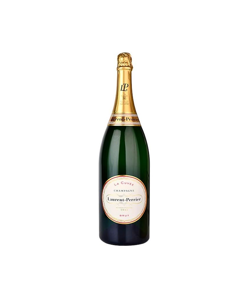 Laurent Perrier La Cuvee Brut Non Vintage Champagne Jeroboam Champagne in Gift Box, 300 cl