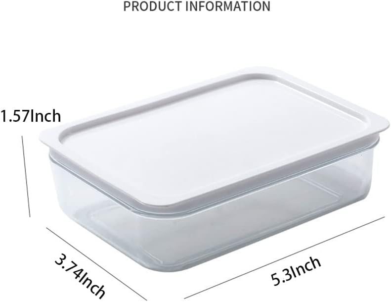 Miniatura 8 de Caja organizadora de puerta lateral para refrigerador, paquete de 6, organizador de divisores de cocina, cebolla, caja de almacenamiento de