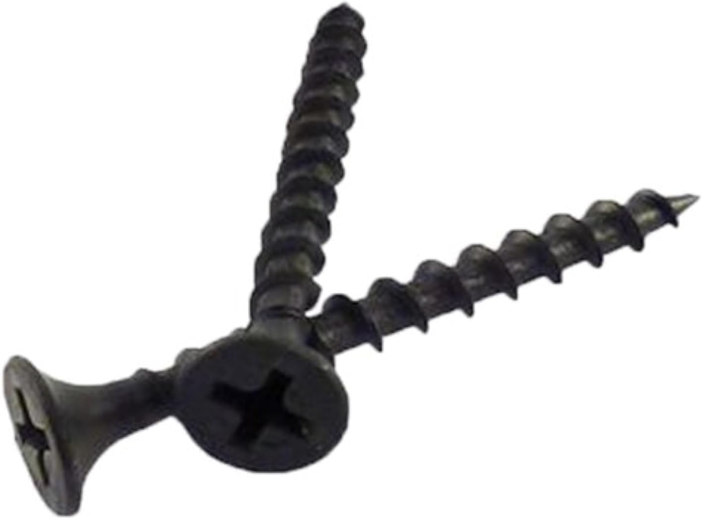 WoodproFasteners DWPC6X114-5 No 2 Phillips 5-Pound Net Weight 6 by 1-1/4-Inch Coarse Drywall Screws, 1420-Piece, Black