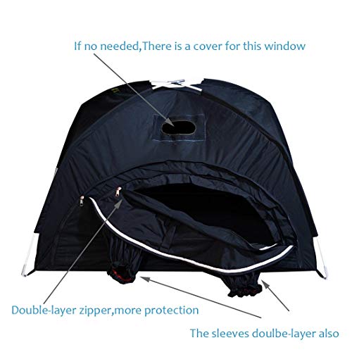 FotoHigh Darkroom Large Format Camera Film Changing Tent Bag Wet Plate Film Changing Tent