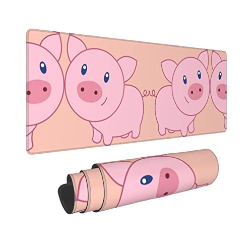 Tapis de souris mignon cochon pour décoration de bureau maison