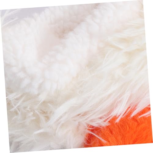 LIFKOME Cute Plush Easter Hat Fuzzy Ears for Boy Girl and Adults Warm Beanie for Cosplay and Cold Weather for Easter Parties and Outdoor Fun Beige3