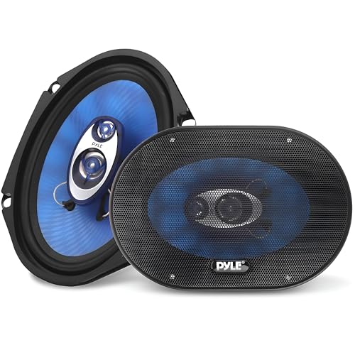 Pyle Haut Parleurs Voiture Stéréo Universels 2 Voies- 120W 8.9 Cm Haut Parleur Coaxial Pro Audio