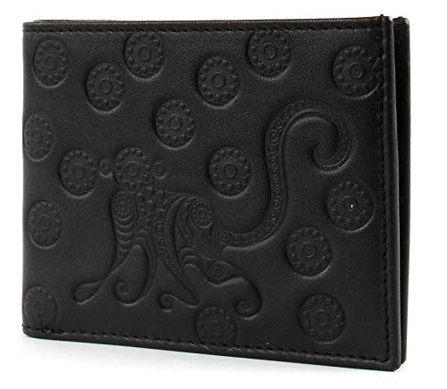 Preisvergleich Produktbild oxmox Leather Geldbörse Leder 10,5 cm