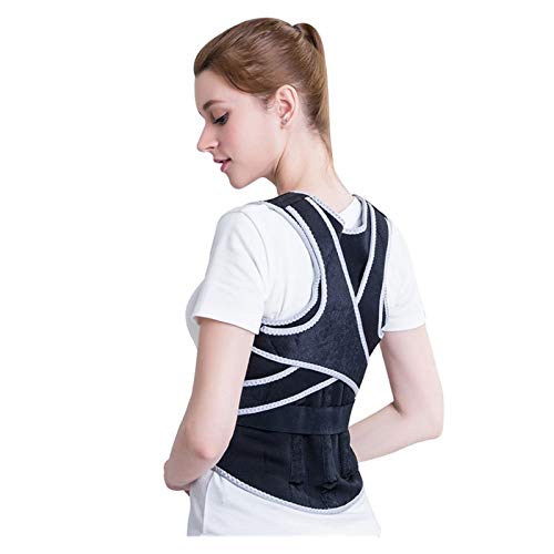 Corrector de postura para oficina y hogar con soporte lumbar azul XS