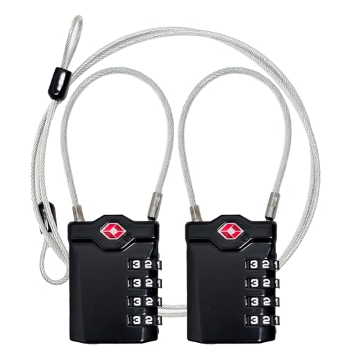 Newace Kofferschloss TSA Schloss 4 Stellig Zahlenschloss Gepäckschlösser...