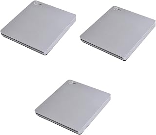 UKCOCO 3 Conjuntos De Sucção Integrado Gravador De Dvd Fino Portátil Leitor De CD Players De CD Portáteis Gravador De Dvd Externo USB 3 0 USB C Dvd Drive Externo Tipo C Dvd Drive Dupla