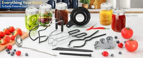 Image of Canning Supplies Starter Kit,Canning Kit Set for Beginners