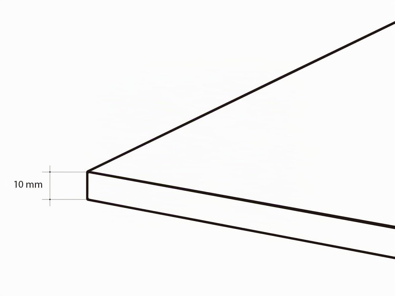 Oedim Cabecero Cama PVC Impresión Digital Imitación Madera 150 x 60 cm, Disponible en Varias Medidas, Color Blanco, Cabecero Ligero, Elegante, Resistente y Económico
