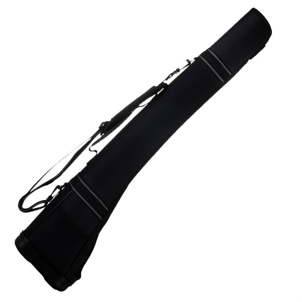 Golftasche Pencilbag Golftasche, ultraleichtes Nylon, bietet Platz for 4–5 Golfplätze, großes Fassungsvermögen, komfortable Original-Golftasche Pencilbag Reisebag(Noir)