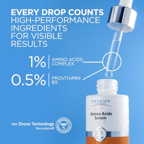 Dernier Cosmetics Dernier Amino Acids and Vitamin B5 Face Serum + Refreshing Day Gel + Moisturizing Night Gel