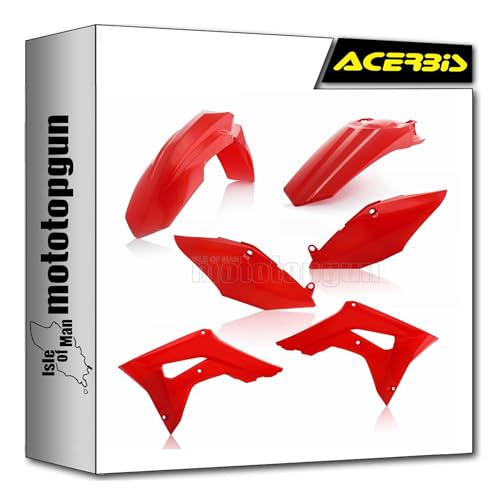 Cache carénage Acerbis rouge pour restaurer votre Honda CRF 250 R avant course