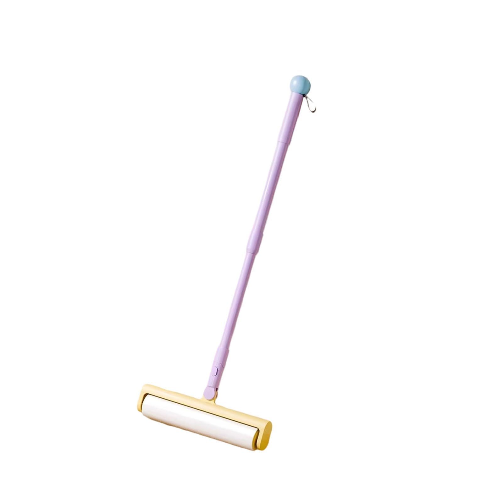 Handle Lints Remover Roller Retractable Strong Sticky Mops Surfaces for Furniture Floor Clothes Cleaner Long Handle Pet Hair Remover
