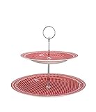 Vor allem kleines Gebäck wie Törtchen oder Plätzchen sehen auf diesem Krasilnikoff Geschirr doppelt so lecker aus und ziehen von ganz allein die Blicke der Gäste auf sich. Auf den zwei Ebenen der Krasilnikoff Etagere können die Köstlichkeiten genau so angerichtet werden