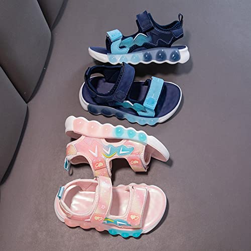 Boys' And Girls' Summer Outdoor Beach Sports Closed Toe Sandals Soft Sole Non Slip Lightweight Beach Baby Sandles2