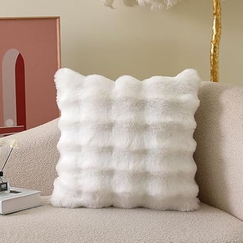 Sadodo Plush Soft Cushion Covers for Home Cover