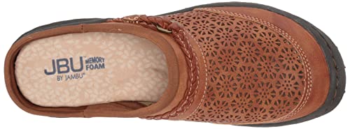 Jbu By Jambu Women's Samaria Mule, Brown, 7.5 #TOP4