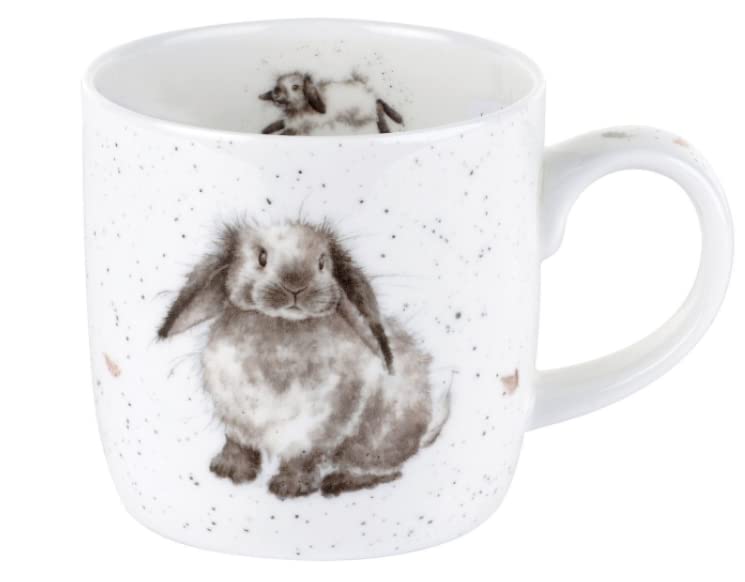 Royal Worcester Wrendale Designs - Large Mug 0.40L - Fox in Poppy Field