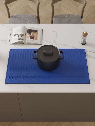 Stove Top Covers for Electric Stove, Food Grade Heavy Duty Silicone Glass Stove Top Cover Protector, Induction Cooktop Protector, Heat Resistant Range Ceramic Stove Top Covers Mat, Oven Cover