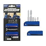 StealthMounts Kobalt - Soporte magnético para brocas (24 V) | Organizador de brocas | Perfecto para taladros e impactos Kobalt | Azul (paquete de 2)
