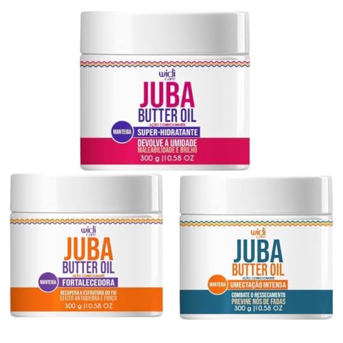 Kit Widi Care Cronograma Capilar - Mascara Fortalecedora300g + Super Hidratante 300g + Humectação Intensa 300g