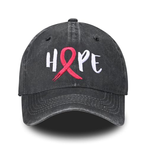 Image of Embroidered Baseball Cap for Women Men Vintage Adjustable Washed Distressed Denim Baseball Hat