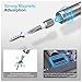 VEYSMOU 42 in 1 Magnetic Screwdriver Set, Portable Multi Bit Compact Ratchet Precision Screwdriver Set Mini Repair Tool Kit for Diy, Laptop Computer, Bicycles, Furniture, Eyeglass and More (Grey)