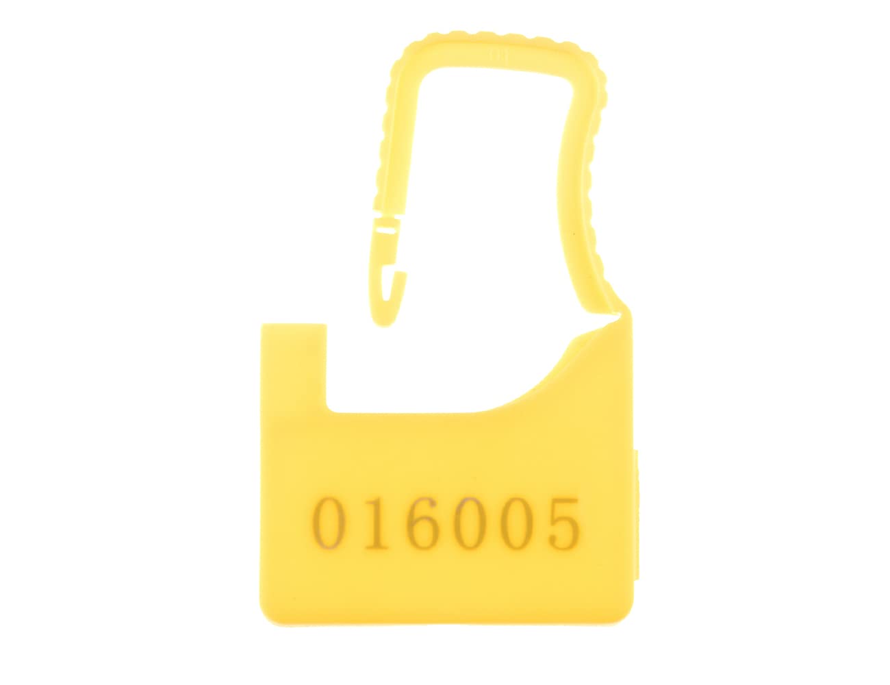Snapklik.com : Plastic Security Tags Padlock Seal Small Locks Numbered ...