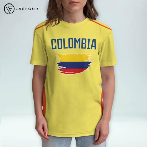 LASFOUR Personalized Soccer Jersey 2024 National Team, Custom Name Number Soccer National Team Shirt for Men Women4